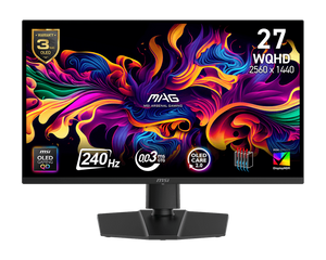 MSI 27" MAG 273QP QD-OLED X24 Gaming Monitor - Mansa Computers