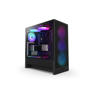 NZXT H5 Flow RGB – Airflow Case with RGB Fans