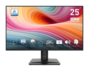 MSI 25" PRO MP251 E2 IPS Gaming Monitor - Mansa Computers