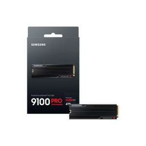 Samsung 9100 PRO with Heatsink – Gen.5 NVMe M.2 SSD