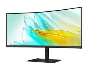 SAMSUNG 34” 100Hz S65UC Adjustable ViewFinity S6 Curved Monitor - Mansa Computers