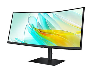 SAMSUNG 34” 100Hz S65UC Adjustable ViewFinity S6 Curved Monitor - Mansa Computers