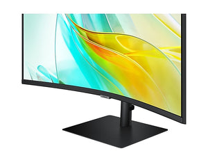 SAMSUNG 34” 100Hz S65UC Adjustable ViewFinity S6 Curved Monitor - Mansa Computers