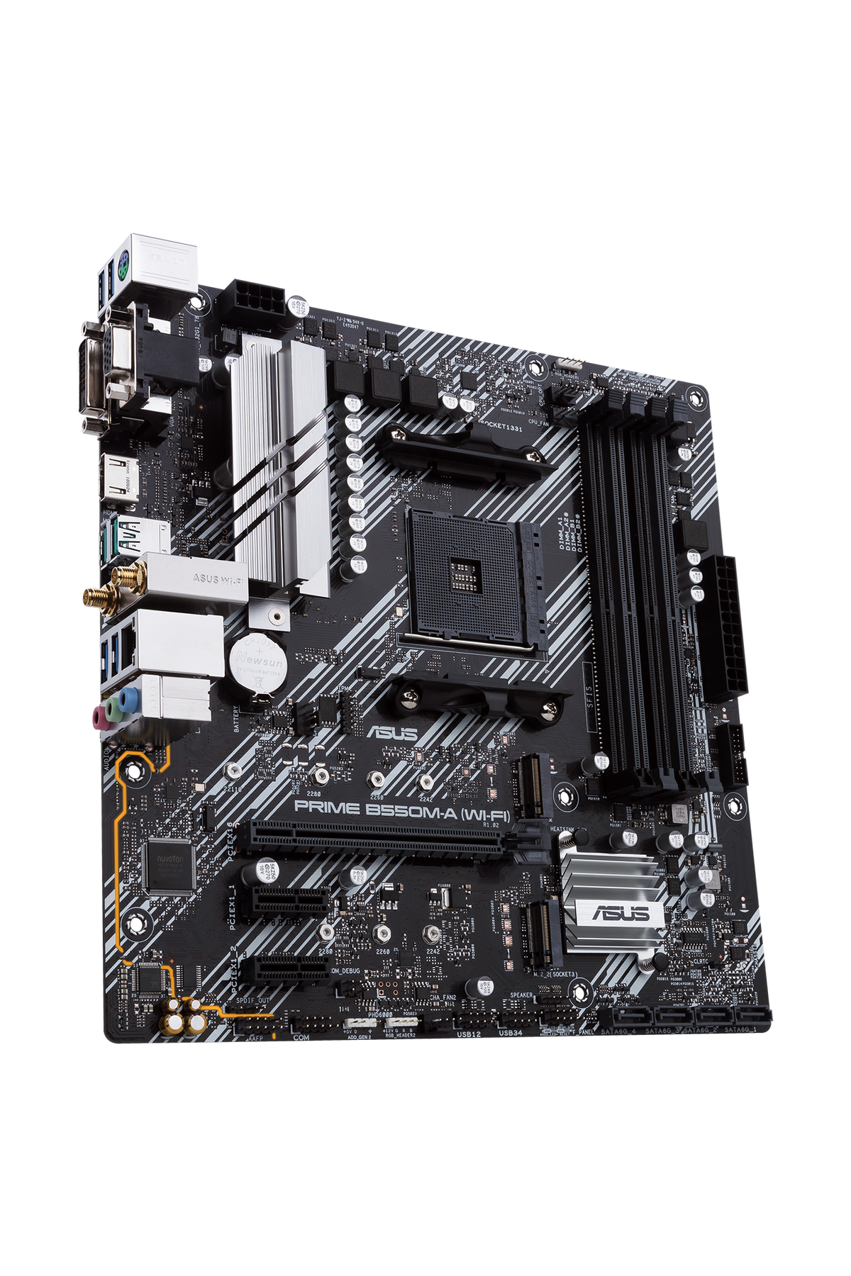 Asus B550M-A Prime Wi-Fi II AM4 MATX Motherboard