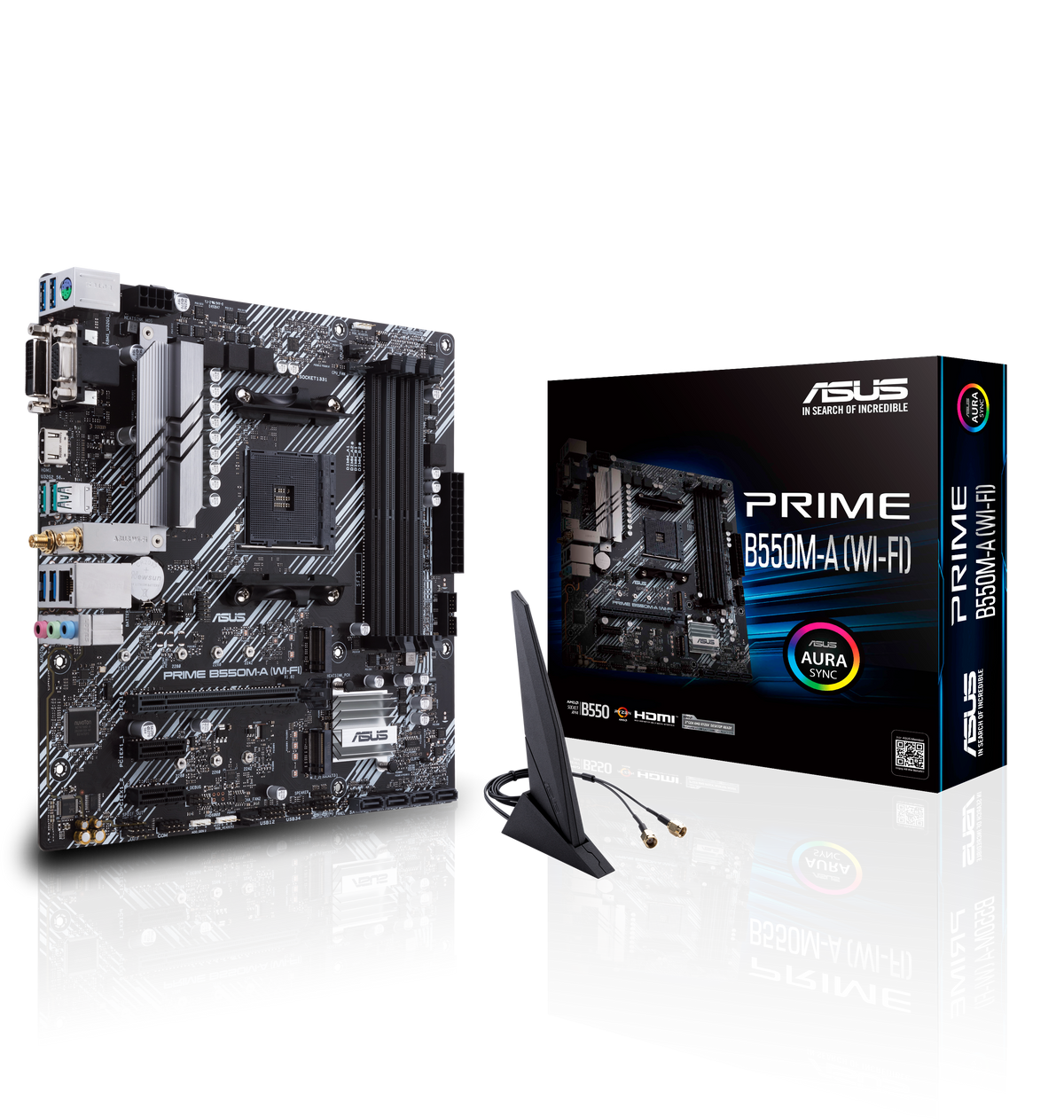 Asus B550M-A Prime Wi-Fi II AM4 MATX Motherboard