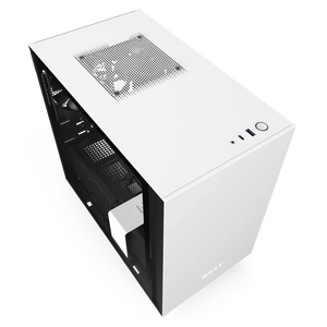 NZXT H210i ITX Case (Matte White) - Mansa Computers