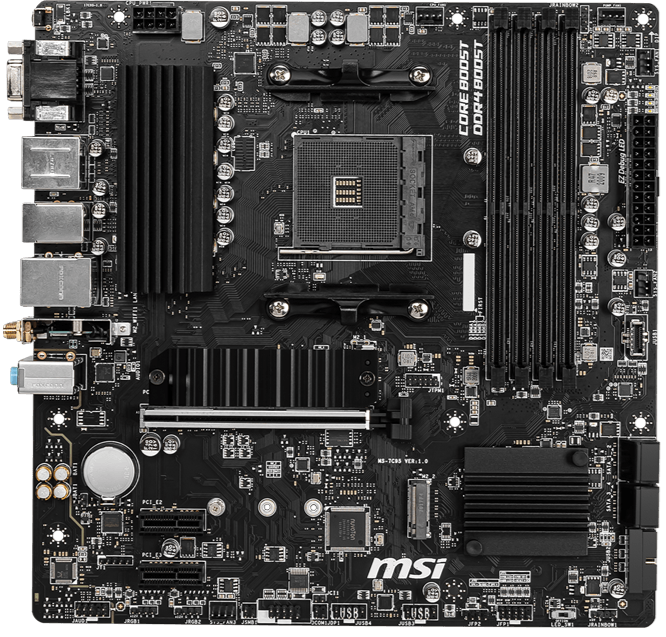 MSI B550M Pro-VDH Wi-Fi AM4 MATX Motherboard