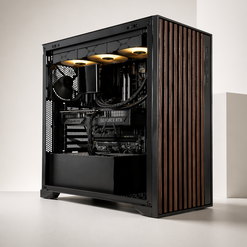 RTX 5070 Ti Gaming PC Singapore - Core Ultra 7 265F | Tecware Timber Black | $4,640 SGD