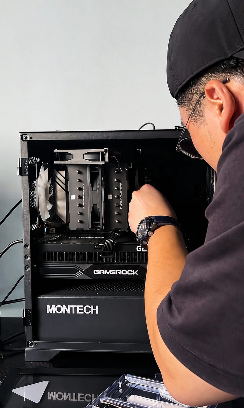 Onsite PC Repair Singapore: No Display Fixed with CPU Replacement Under Warranty | Mansa Computers