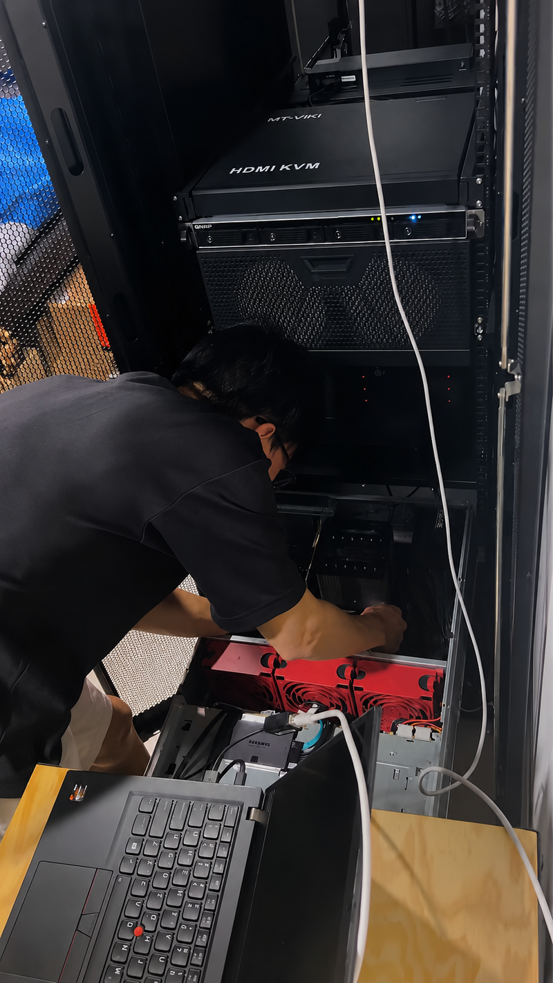 Onsite PC Upgrade Singapore: Server RAM & GPU Upgrade Plus RTX 4090 LC Transfer