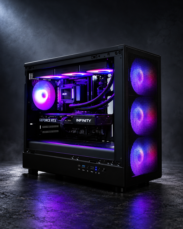 1440p Gaming PC 5070: Ryzen 7 7800X3D with 32GB RAM and Zalman M5