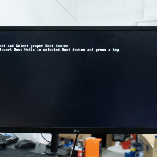 Repair - Failure to boot (no boot media found) - Mansa Computers