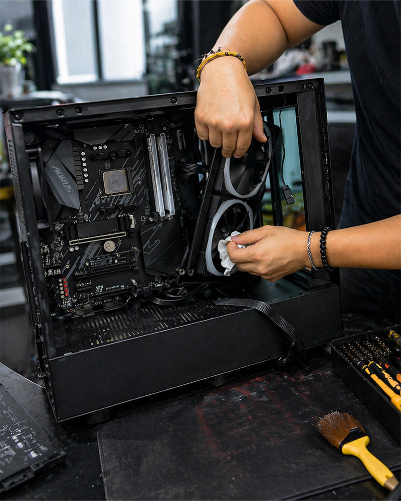 PC Not Turning On Repair Singapore Visual Clean Fix | Mansa Computers