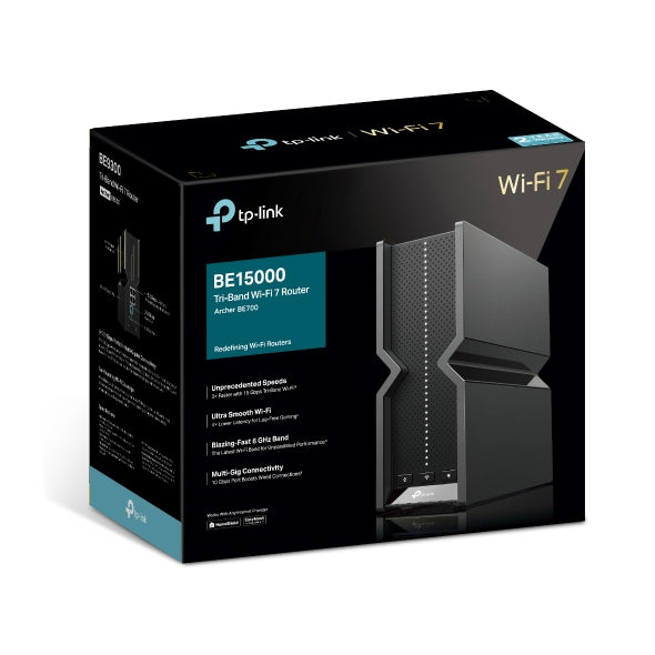 TP-Link Archer BE700 BE15000 Tri-Band Wi-Fi 7 Router - Mansa Computers