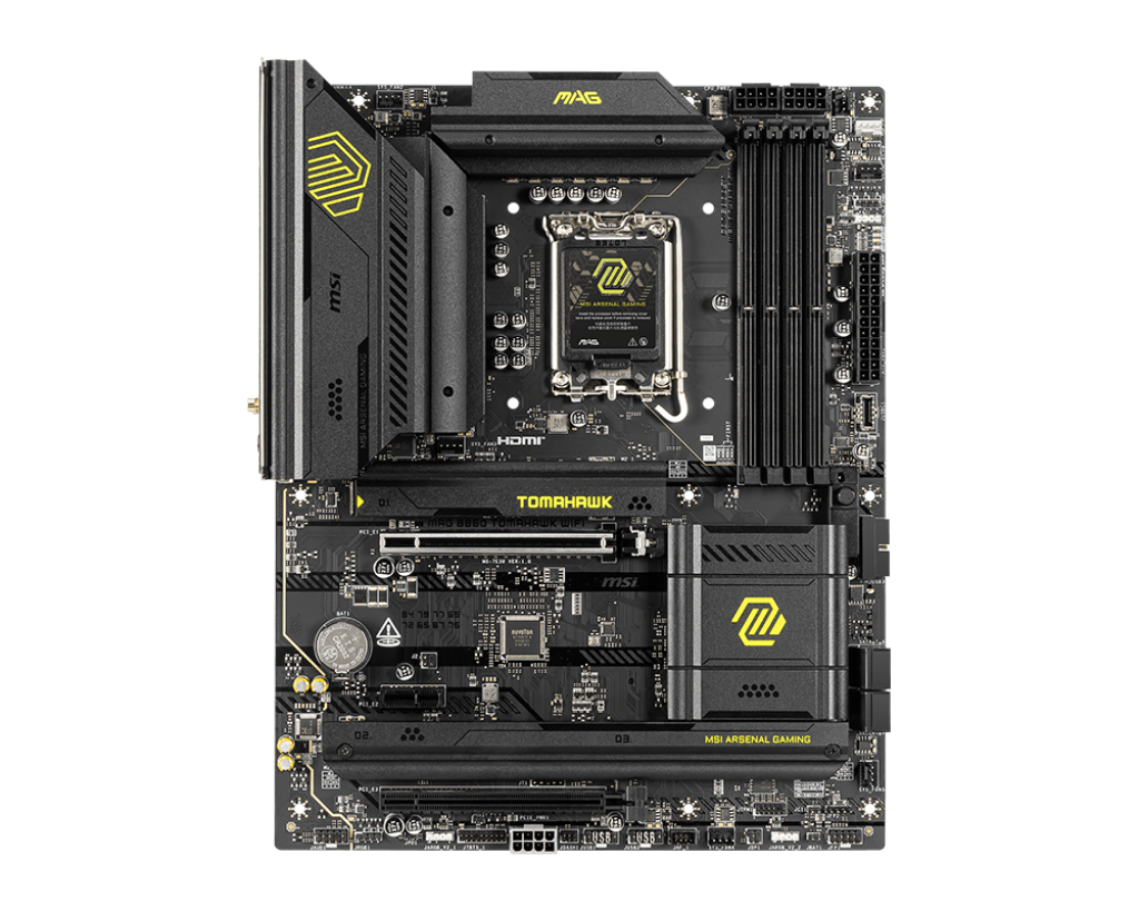 MSI B860 MAG Tomahawk Wi-Fi 7 & Bluetooth DDR5 ATX Motherboard - Mansa Computers