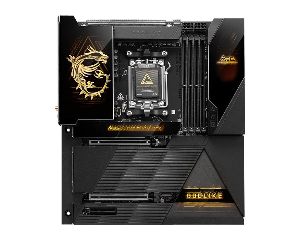 MSI X870E MEG GODLIKE Wi-Fi 7 & Bluetooth DDR5 E-ATX Motherboard - Mansa Computers