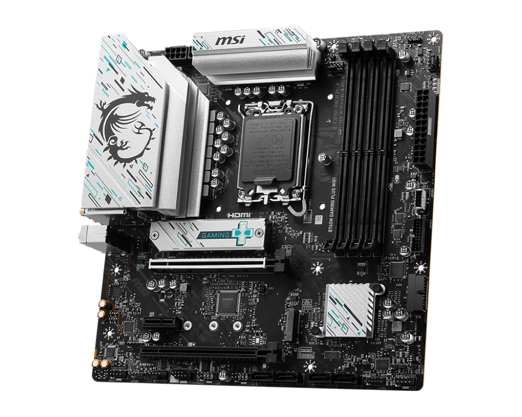 MSI B860M Gaming Plus Wi-Fi 7 & Bluetooth DDR5 MATX Motherboard - Mansa Computers