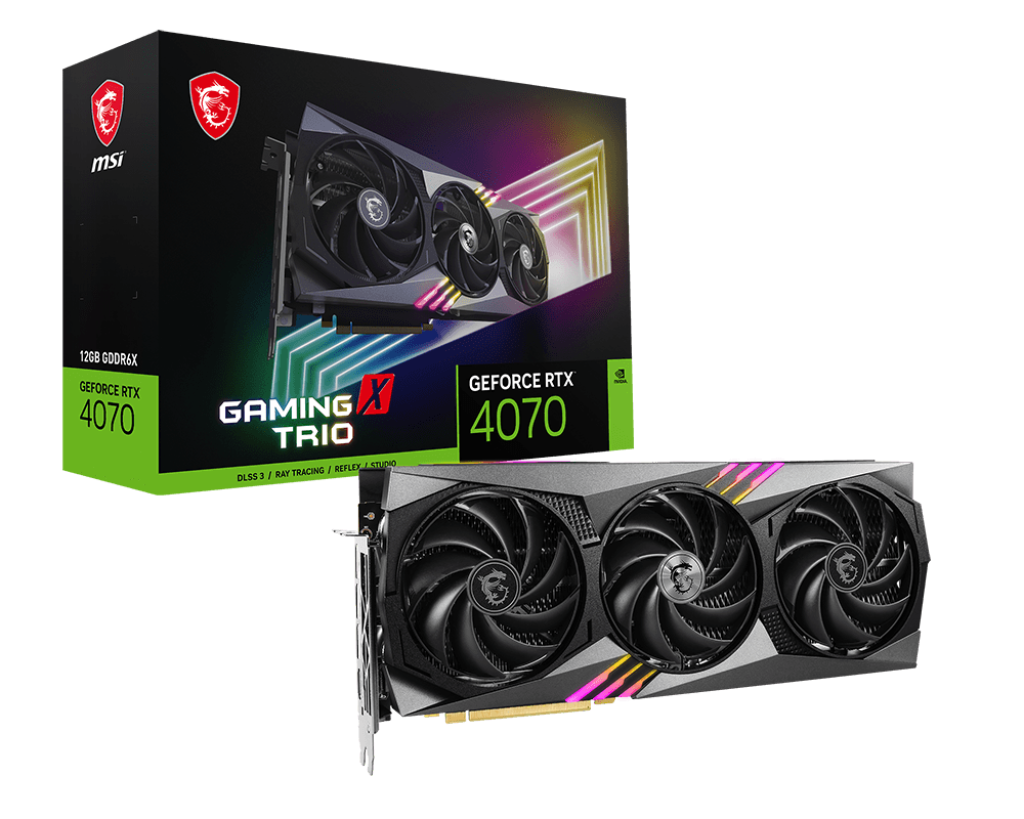 MSI RTX 4070 12 GB Gaming X Trio
