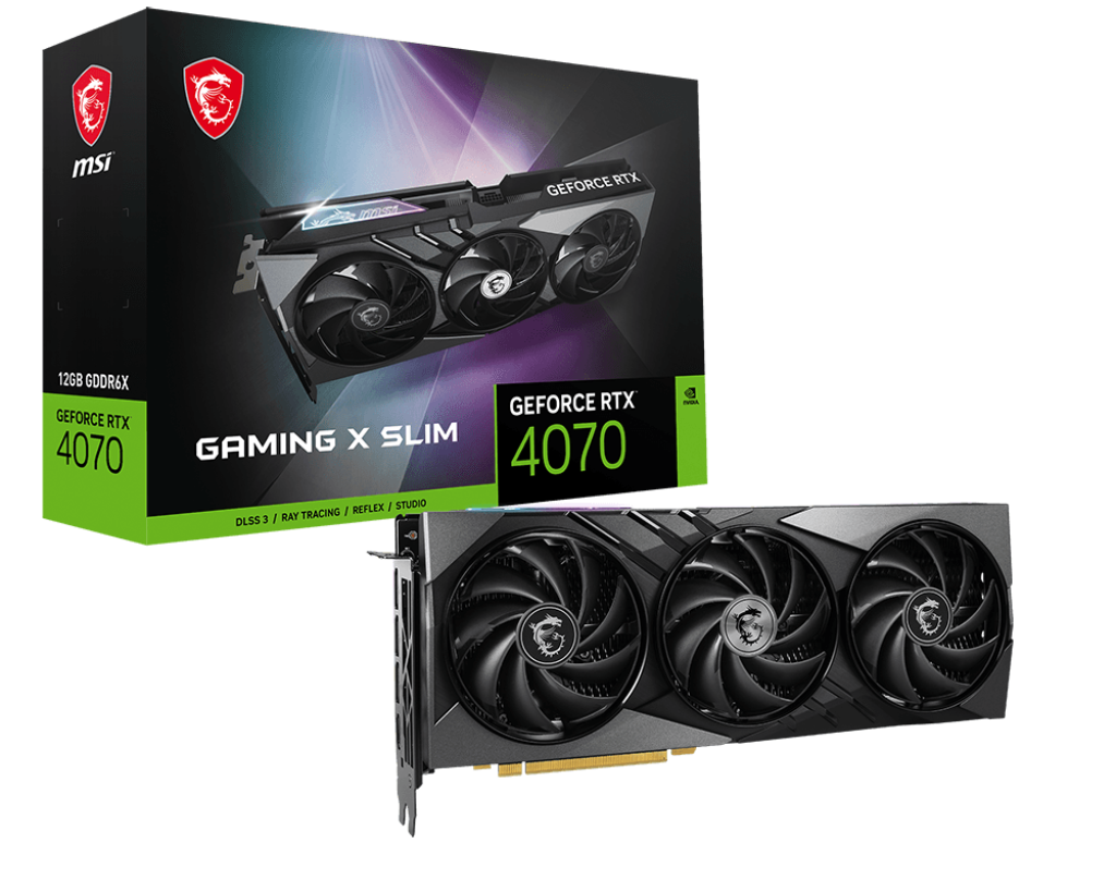 MSI RTX 4070 12 GB Gaming X Slim