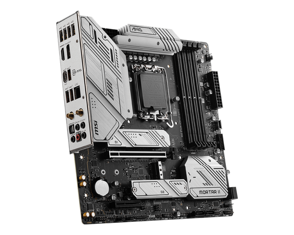 MSI B760M MAG Mortar II WIFI 6E & Bluetooth DDR5 MATX Motherboard - Mansa Computers