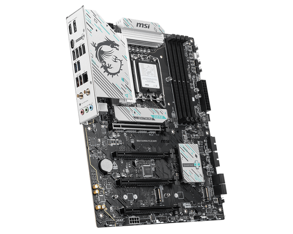 MSI B860 Gaming Plus Wi-Fi 7 & Bluetooth DDR5 ATX Motherboard - Mansa Computers