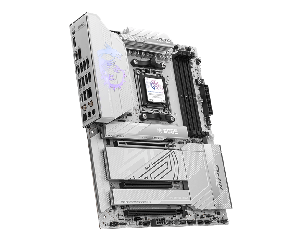 MSI MPG X870E EDGE TI Wi-Fi 7 & Bluetooth DDR5 ATX Motherboard - Mansa Computers