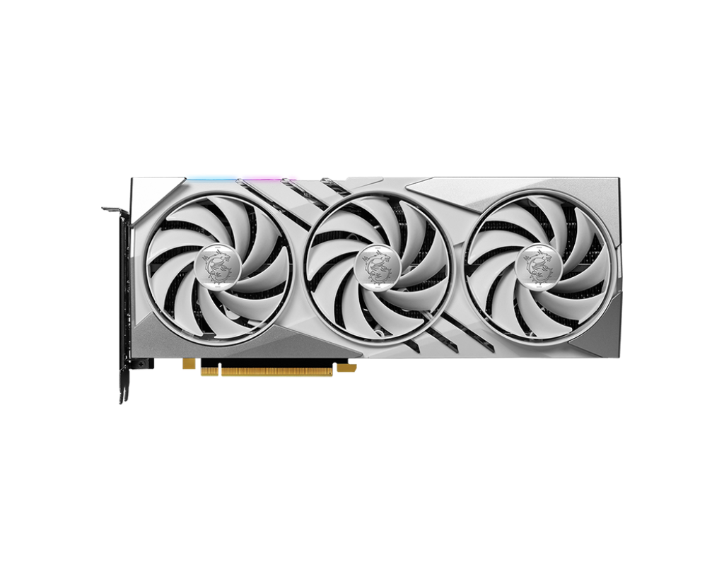 MSI RTX 4070 12 GB Gaming X Slim - White - Mansa Computers