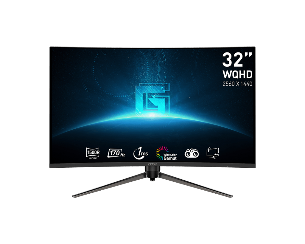 MSI 32" G32CQ5P VA 170Hz Curved Gaming™ monitor. - Mansa Computers