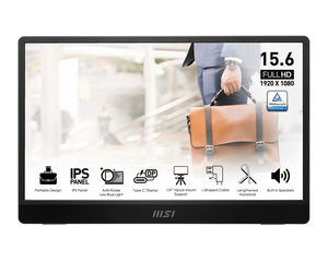 MSI 15.6" PRO MP161 E2 IPS 60Hz PORTABLE MONITOR