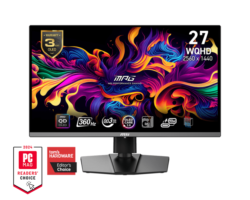 MSI PERFORMANCE GAMING 27" MPG 271QRX QD-OLED 360Hz Monitor