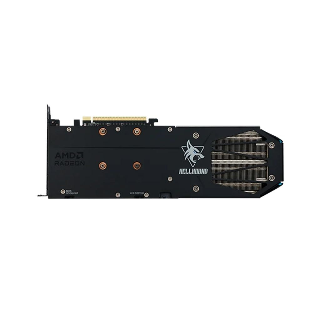 PowerColor RX 9060 XT Hellhound 8GB GDDR6 Graphic Card - Mansa Computers