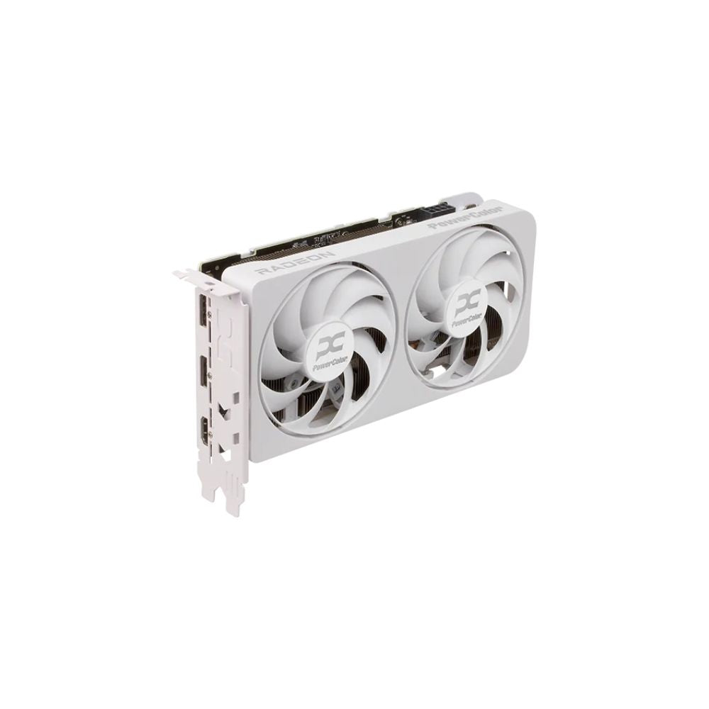PowerColor RX 9060 XT Reaper White 8GB GDDR6 Graphic Card - Mansa Computers