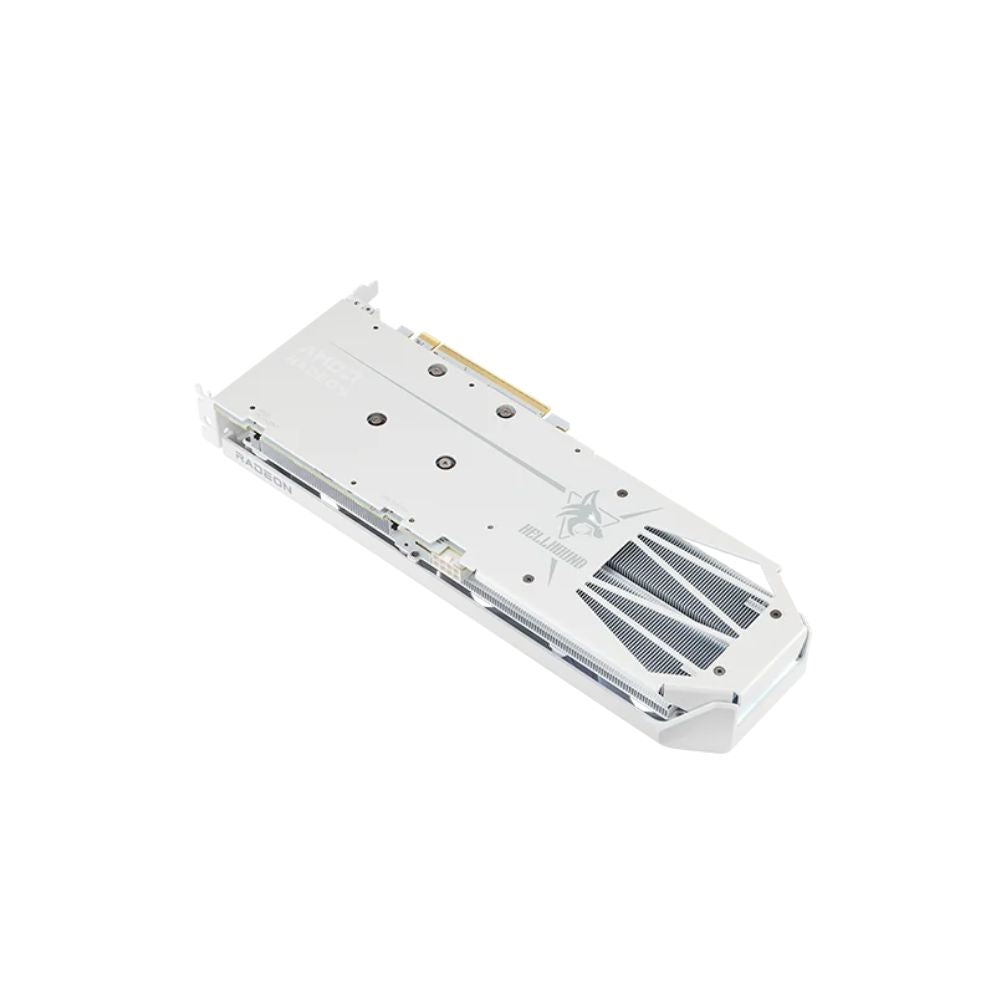 PowerColor RX 9060 XT Hellhound Spectral White OC 16GB GDDR6 Graphic Card - Mansa Computers