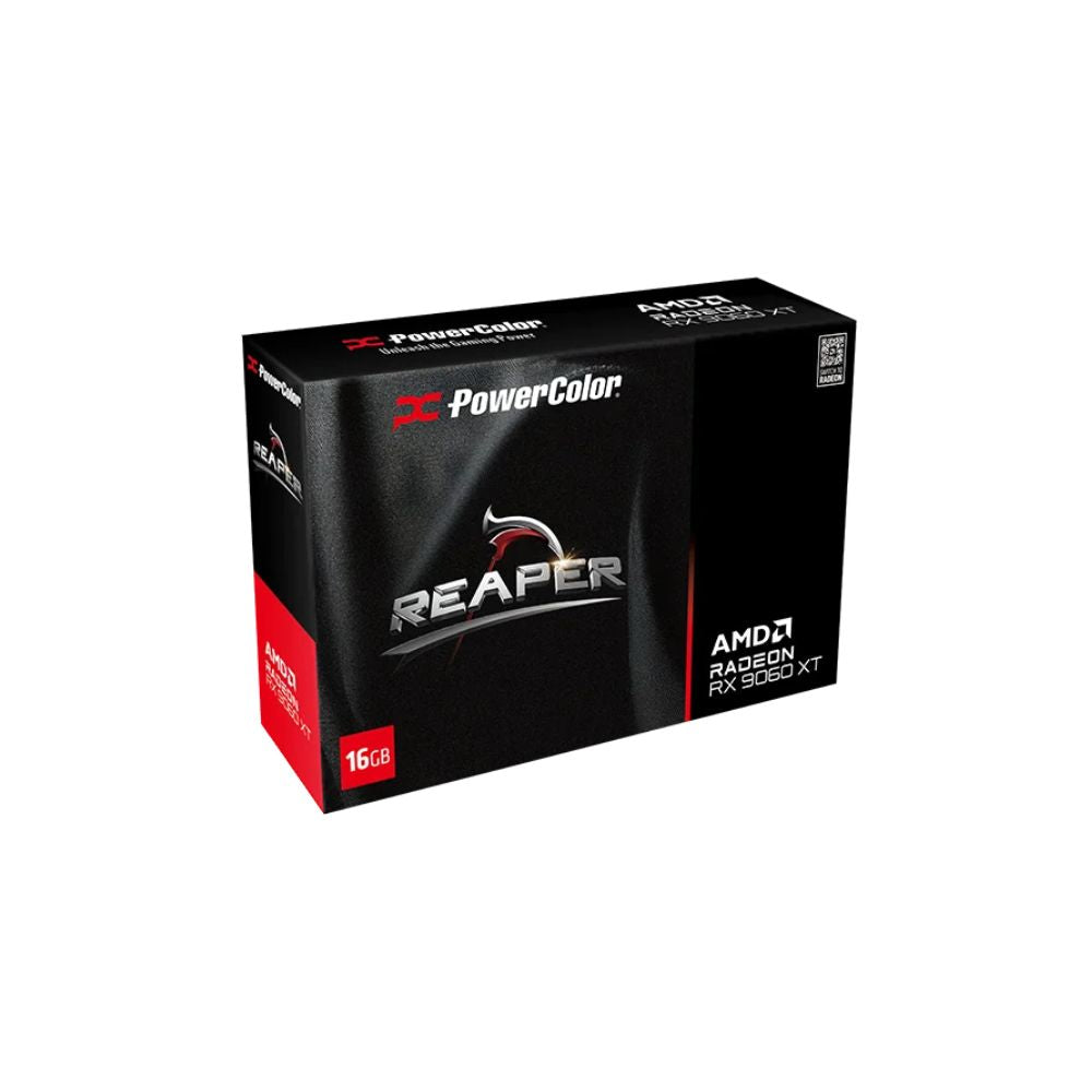 PowerColor RX 9060 XT Reaper 16GB GDDR6 Graphic Card - Mansa Computers