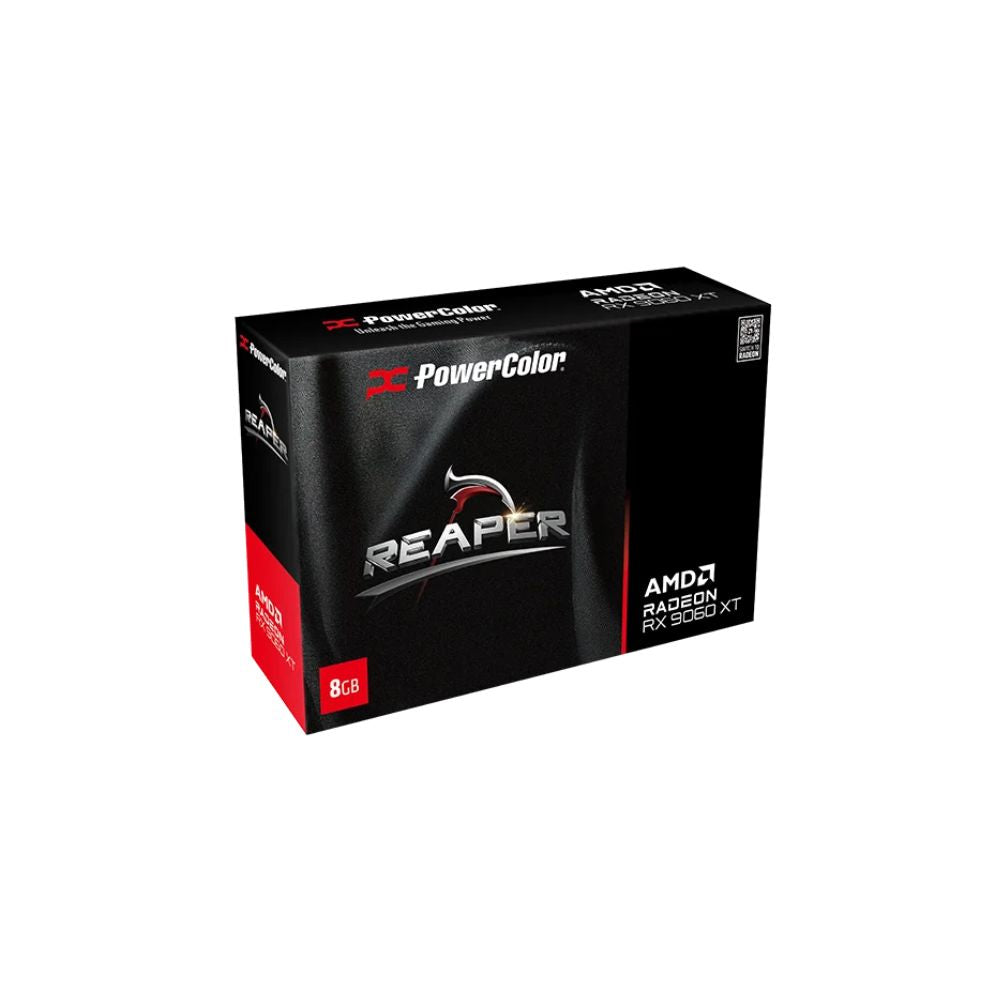 PowerColor RX 9060 XT Reaper 8GB GDDR6 Graphic Card - Mansa Computers