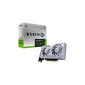 MSI RTX 5060 Ventus 2X 8 GB GDDR7 OC White Edition - Mansa Computers