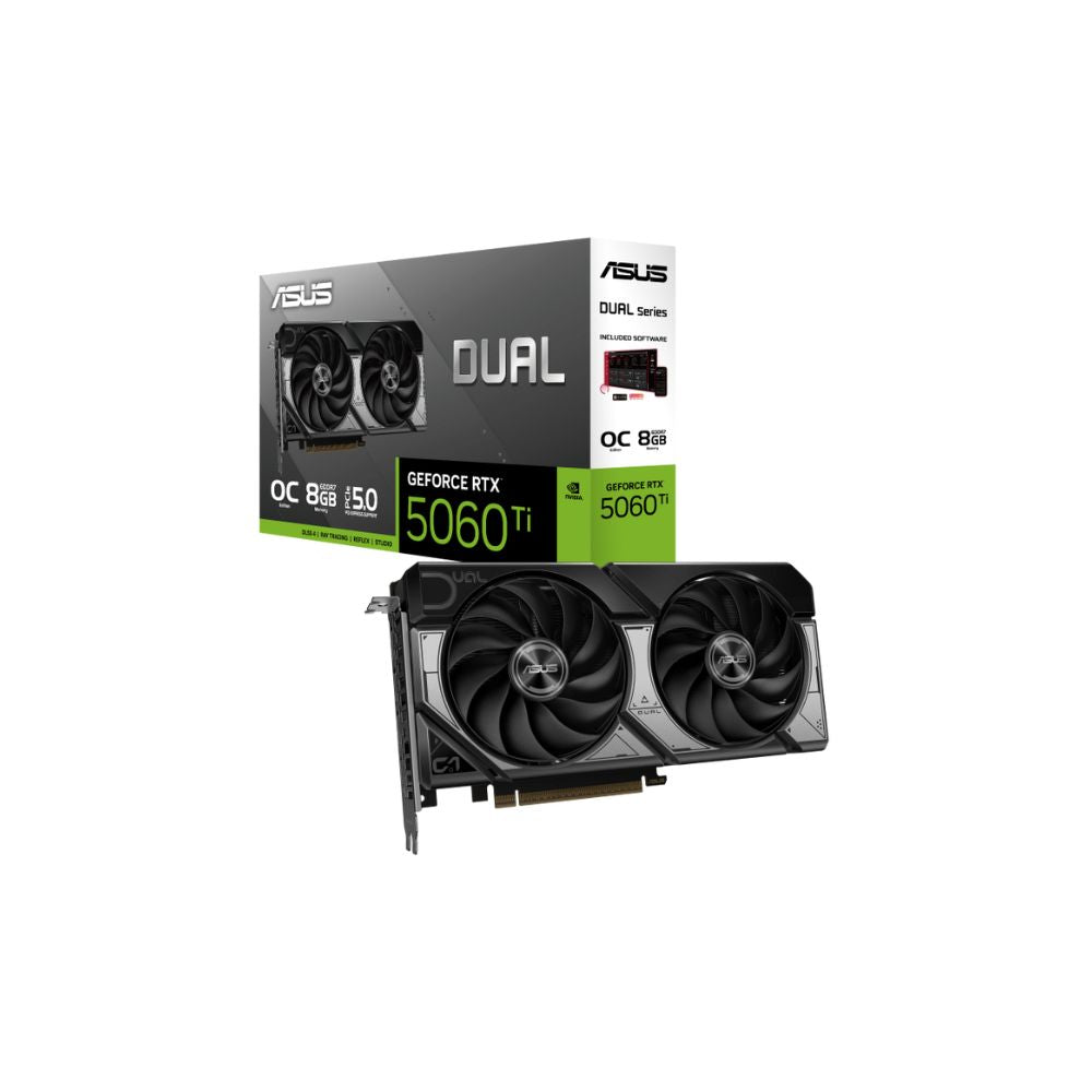 ASUS RTX 5060 Ti Dual 8 GB GDDR7 OC Edition - Mansa Computers