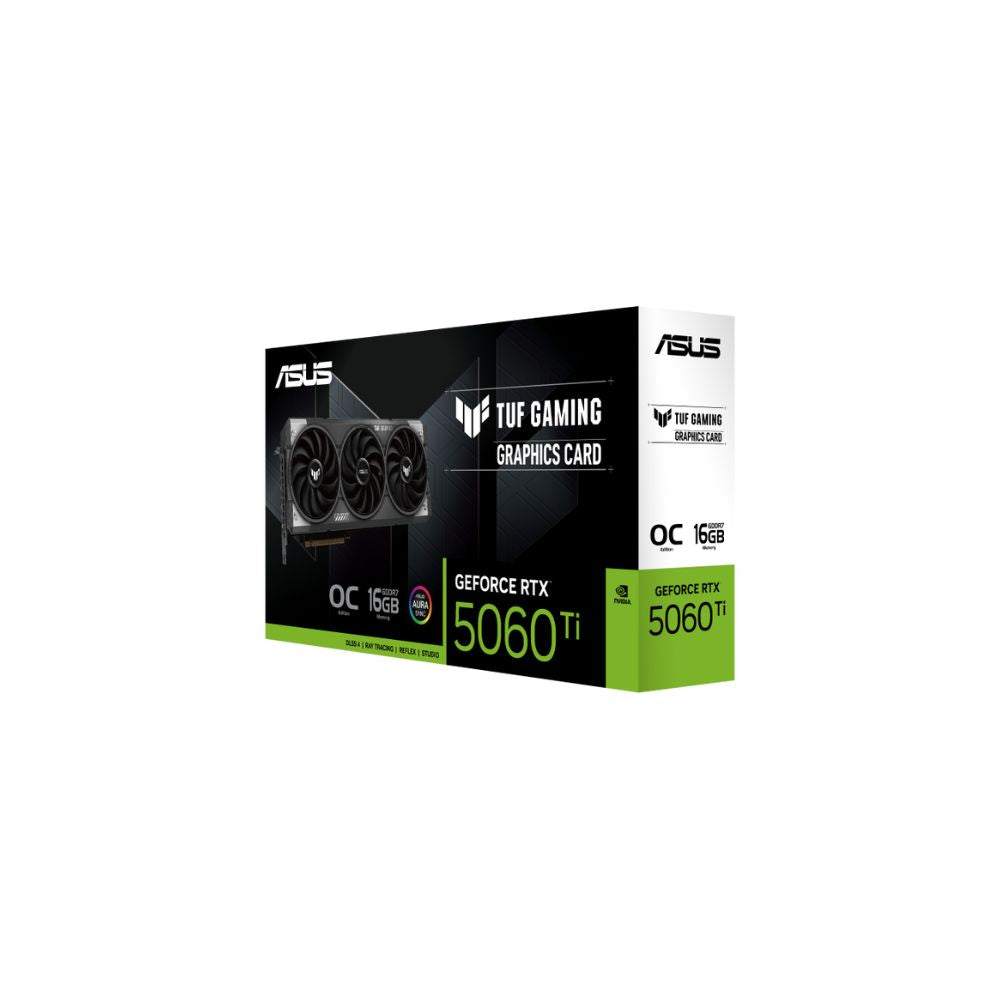 ASUS RTX 5060 Ti TUF Gaming 16 GB GDDR7 OC Edition - Mansa Computers