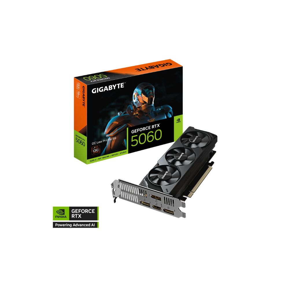 GIGABYTE RTX 5060 Low Profile 8 GB GDDR7 OC Edition - Mansa Computers