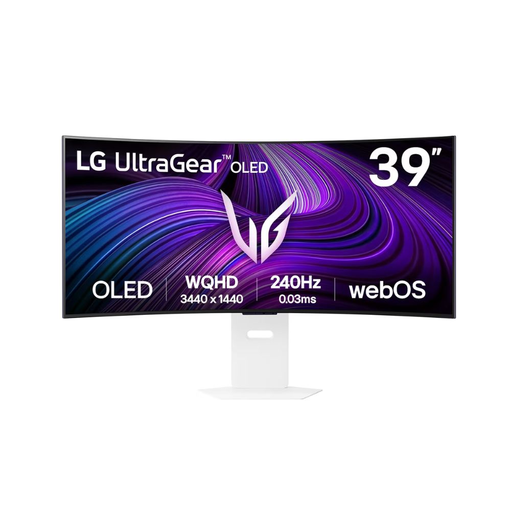 LG 39GX90SA-W 39” OLED 240Hz Curved Smart Gaming Monitor - Mansa Computers