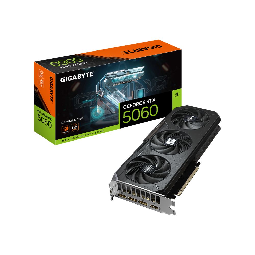 GIGABYTE RTX 5060 GAMING OC 8G Graphic Card - Mansa Computers