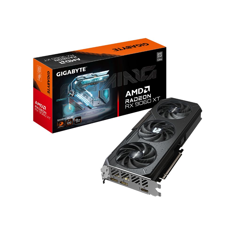 GIGABYTE RX 9060 XT GAMING OC 8G Graphic Card - Mansa Computers