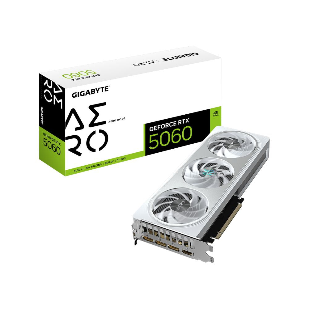GIGABYTE RTX 5060 AERO OC 8G Graphic Card - Mansa Computers