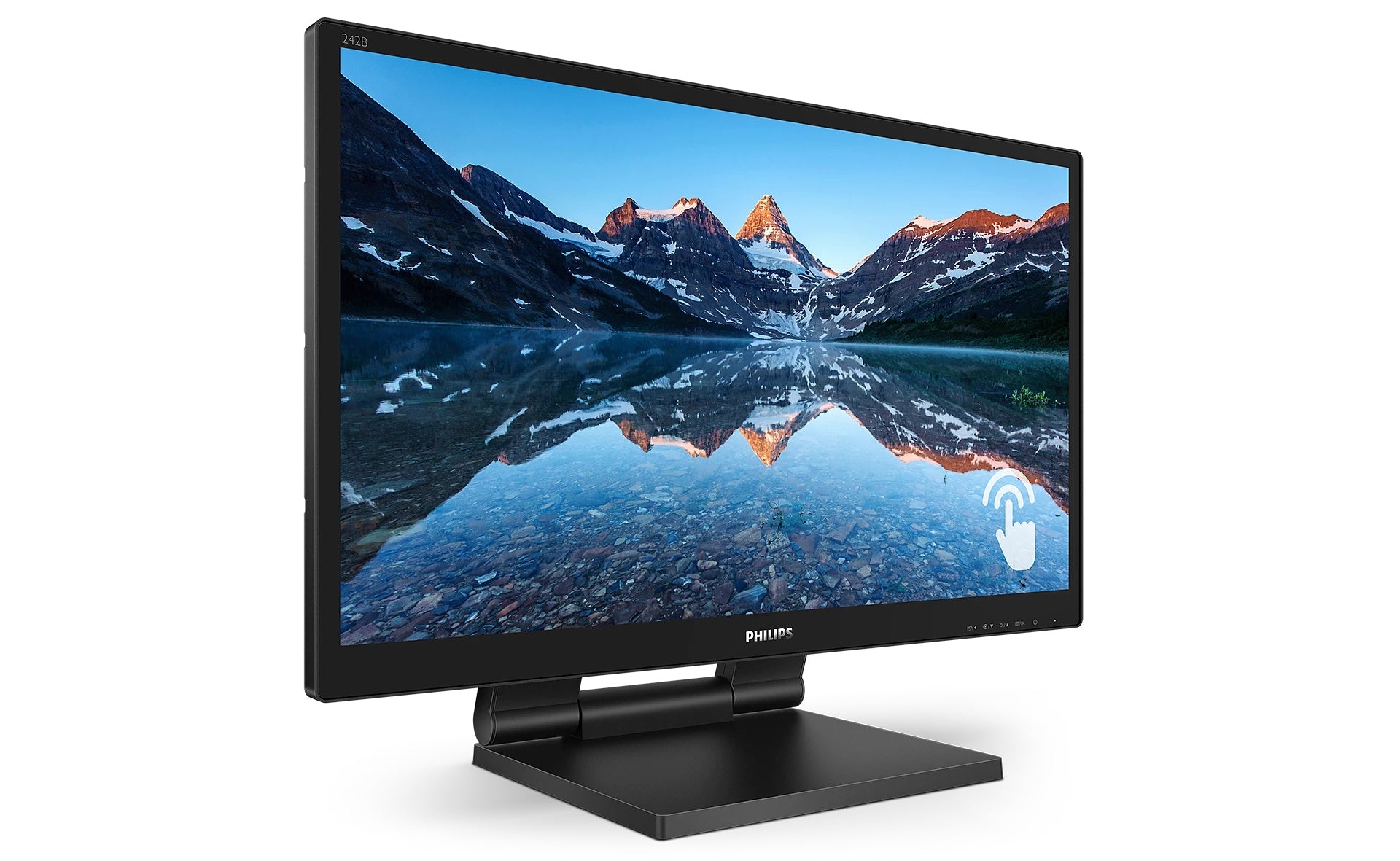 PHILIPS 242B9T 23.8" IPS LCD monitor with SmoothTouch