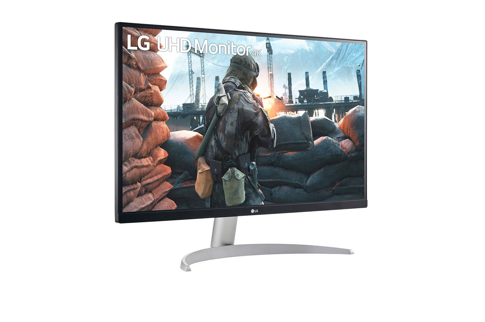 LG 27UP600K-W UHD 4K 27" IPS 4K 60Hz Display Monitor - Mansa Computers