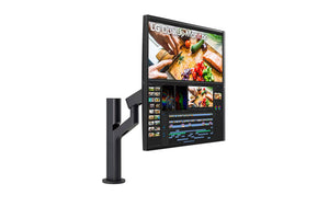 LG 28MQ780-B Dualup Ergo 27.6" SDQHD Nano IPS Display Monitor