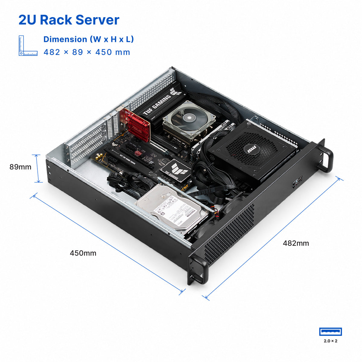 2U & 4U Rackmount Server