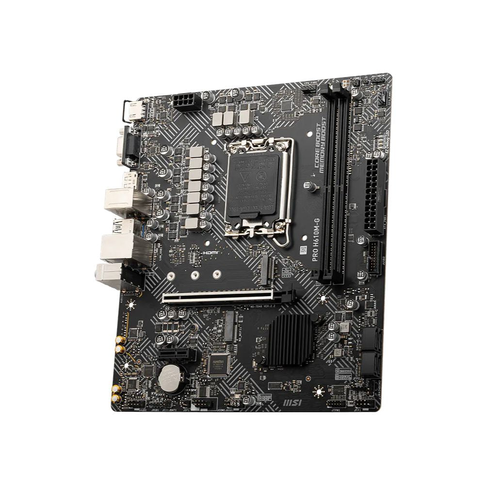 MSI PRO H610M-G - Practical LGA1700 Motherboard