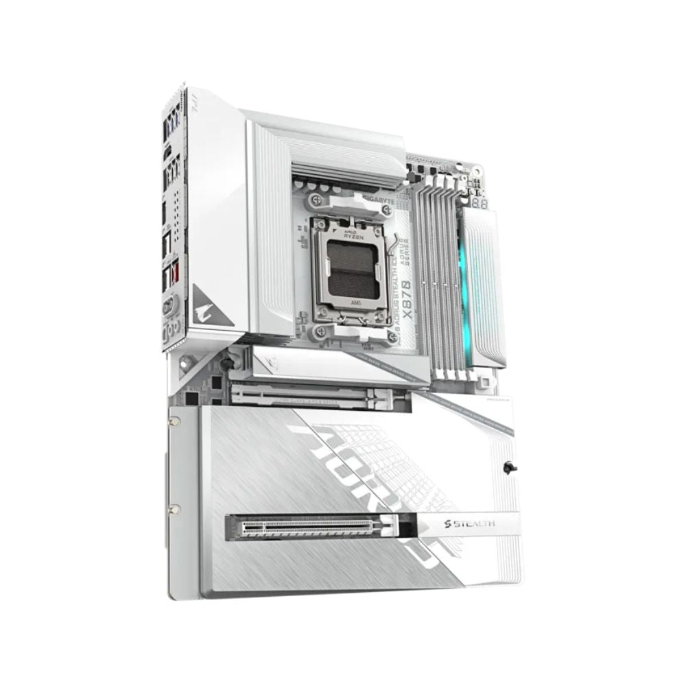 GIGABYTE X870 A STEALTH ICE - Clean AM5 Performance