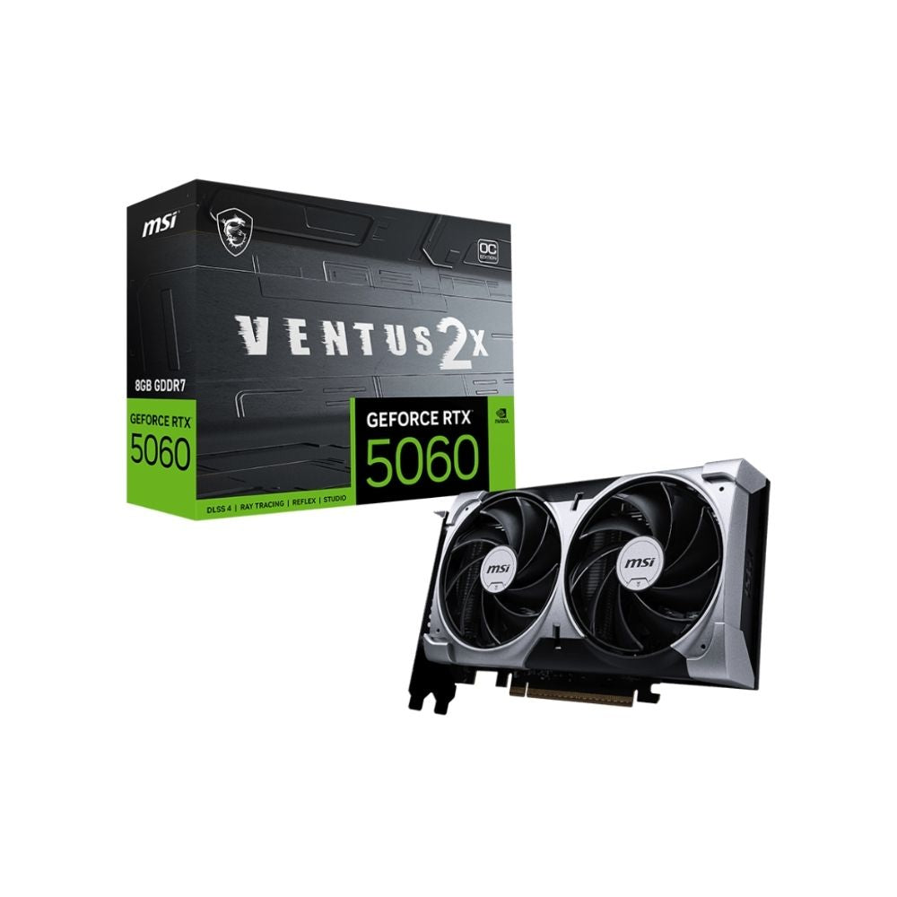 MSI RTX 5060 8G VENTUS 2X OC Graphics Card - Mansa Computers